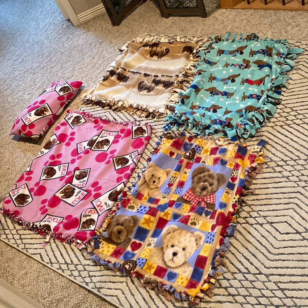Handmade Blankets and Pillow
